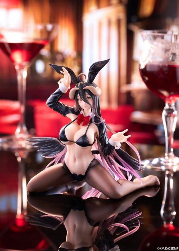 Overlord Moflock PVC Figure Albedo (Reverse Bunny Suit Ver.) 13 cm 1