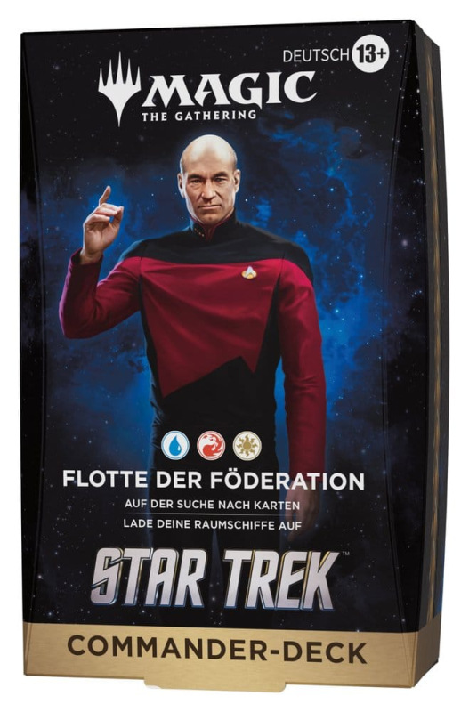 Magic the Gathering Star Trek Commander Decks Case (4) german 1