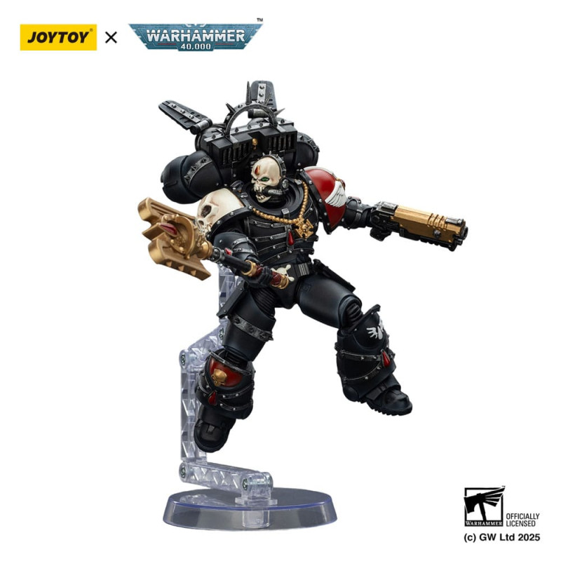 Warhammer 40,000: Combat Patrol Blood Angels Action Figure Lemartes With Jump Pack Blood Crozius and 8