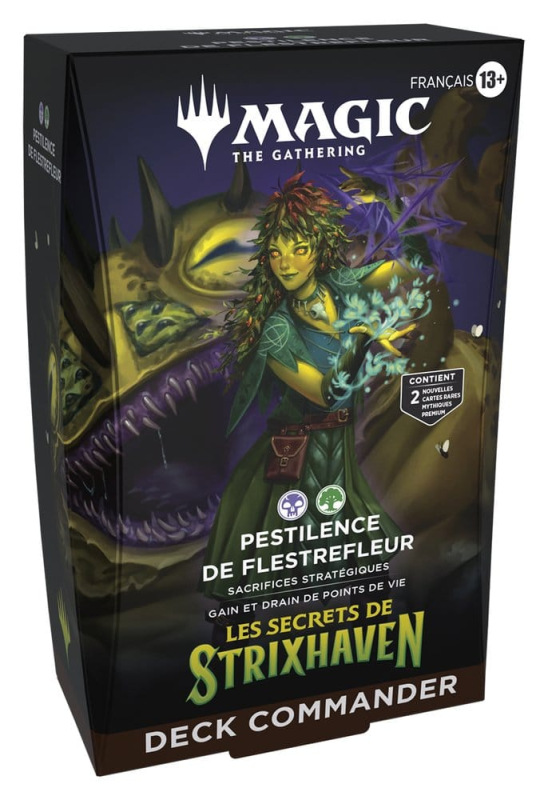 Magic the Gathering Les secrets de Strixhaven Commander Decks Case (5) french 7