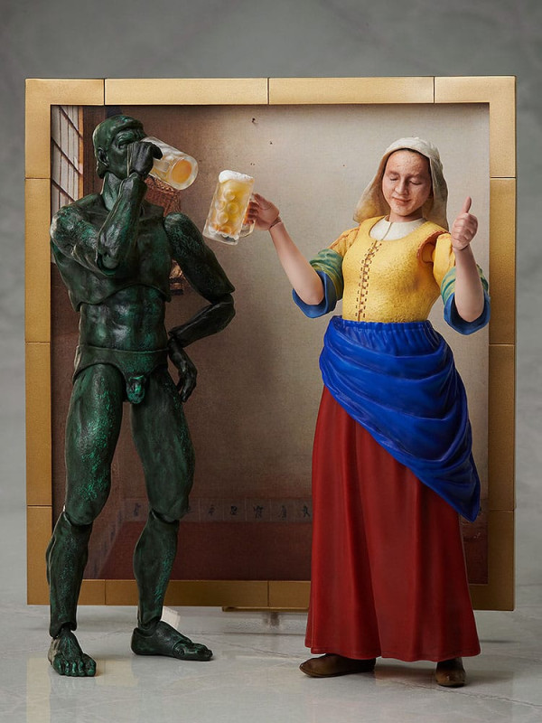 The Table Museum Figma Action Figure The Milkmaid by Vermeer 14 cm 8