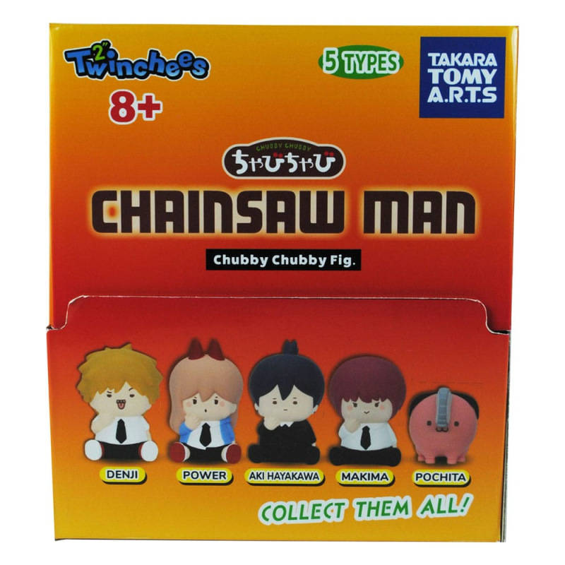 Chainsaw Man Twinchees Mini Figures Chubby Chubby 5 cm Display (24) 2
