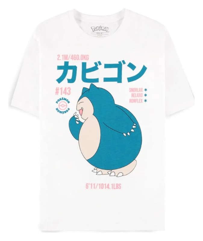 Pokémon T-Shirt Snorlax Size XL