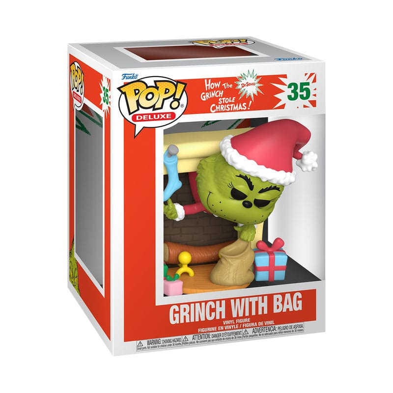 The Grinch POP! Deluxe Vinyl Figure Grinch w/Bag 9 cm 1