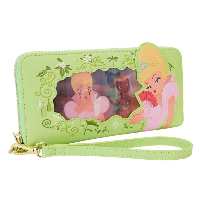 Disney by Loungefly Wallet Princess and the Frog Tiana Wristlet