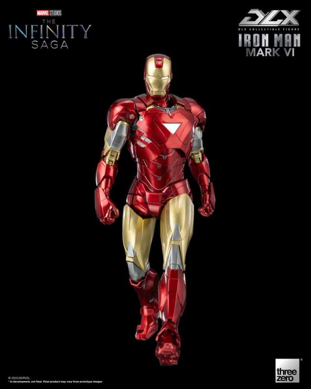 Infinity Saga DLX Action Figure 1/12 Iron Man Mark 6 17 cm