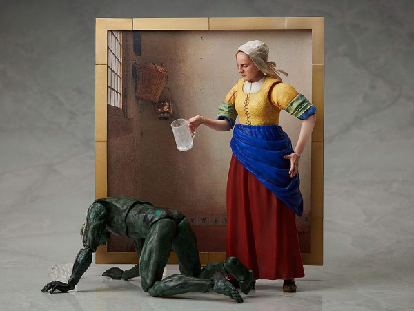The Table Museum Figma Action Figure The Milkmaid by Vermeer 14 cm 9