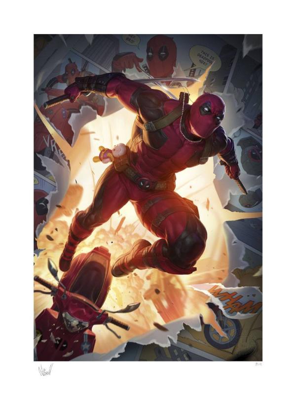 Marvel: Deadpool 46 x 61 cm Art Print - Sideshow Collectibles