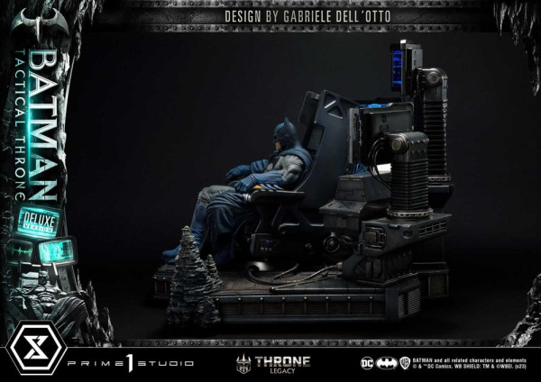 DC Comics Throne Legacy Collection Statue 1/3 Batman Tactical Throne Deluxe Version 57 cm 9