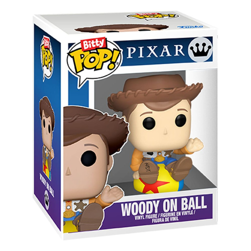 Pixar Bitty POP! Display with 2 Vinyl Figures Pixar Ball 2