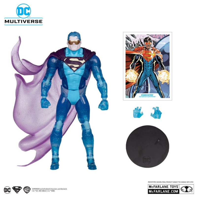 Return of Superman DC Multiverse Action Figure Eradicator (Platinum Edition) 18 cm 1