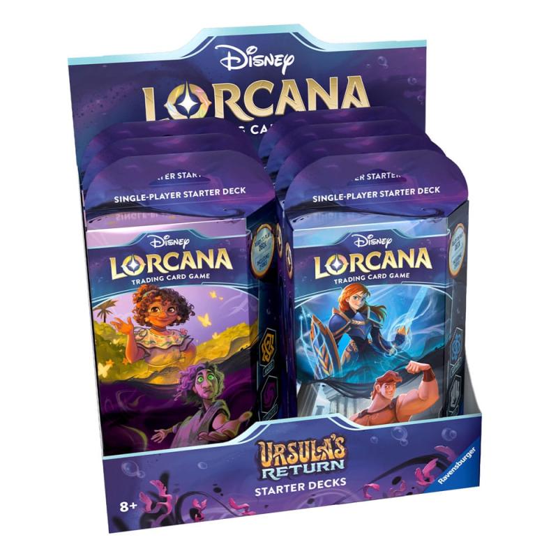 Disney Lorcana TCG Ursula's Return Starter Decks Display (8) *English Edition*
