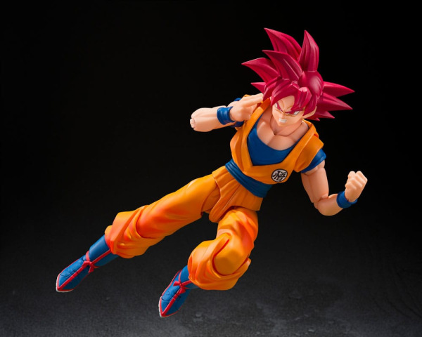 Dragon Ball Super S.H.Figuarts Action Figure Super Saiyan God Son Guko (God Aura) 15 cm 4