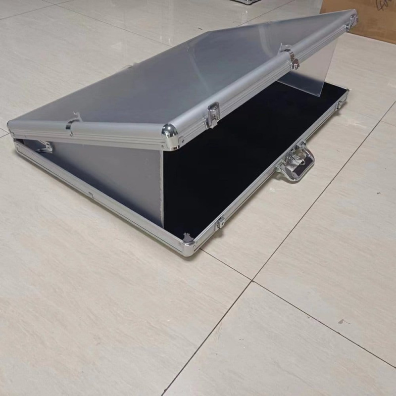Evoretro Display Showcase 91 x 61 cm Silver 1