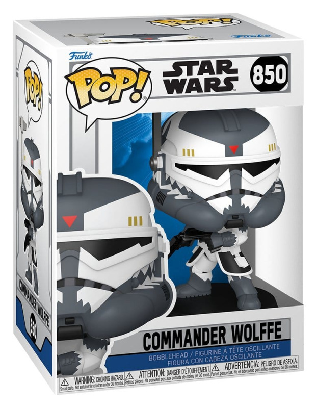 Star Wars Animation POP! Vinyl Figure Comm Wolffe 9 cm 1