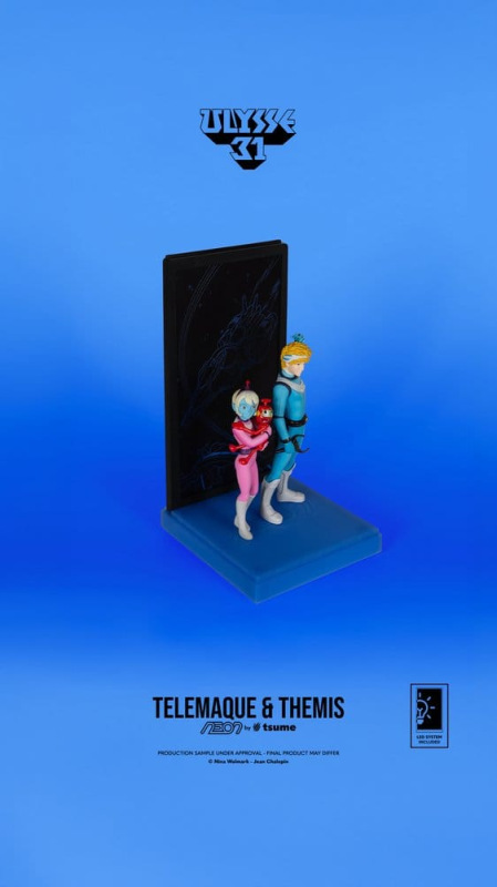 Ulysse 31 Neon Figure 1/9 Telemachus & Themis 20 cm 6