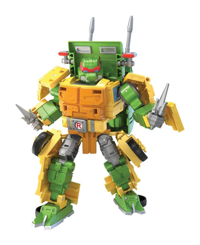 Transformers x Teenage Mutant Ninja Turtles Action Figure Party Wallop 18 cm 6