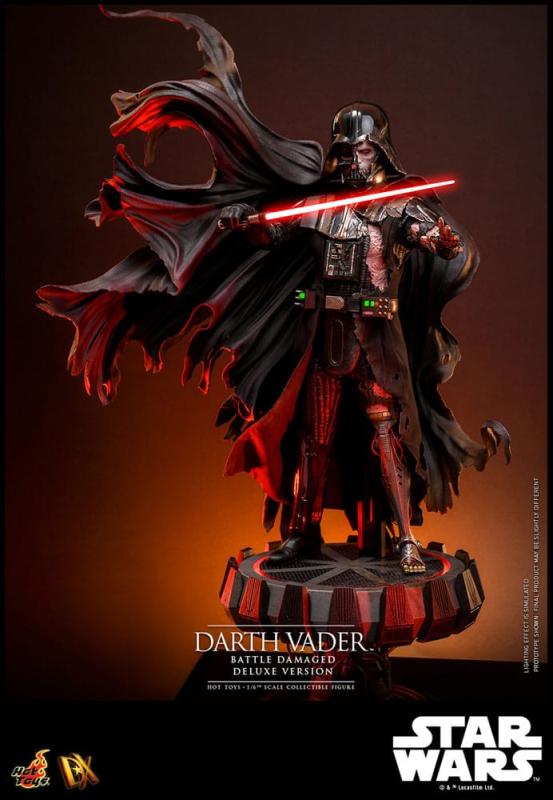 Star Wars Action Figure 1/6 Darth Vader (Battle Damaged) Deluxe Version 35 cm