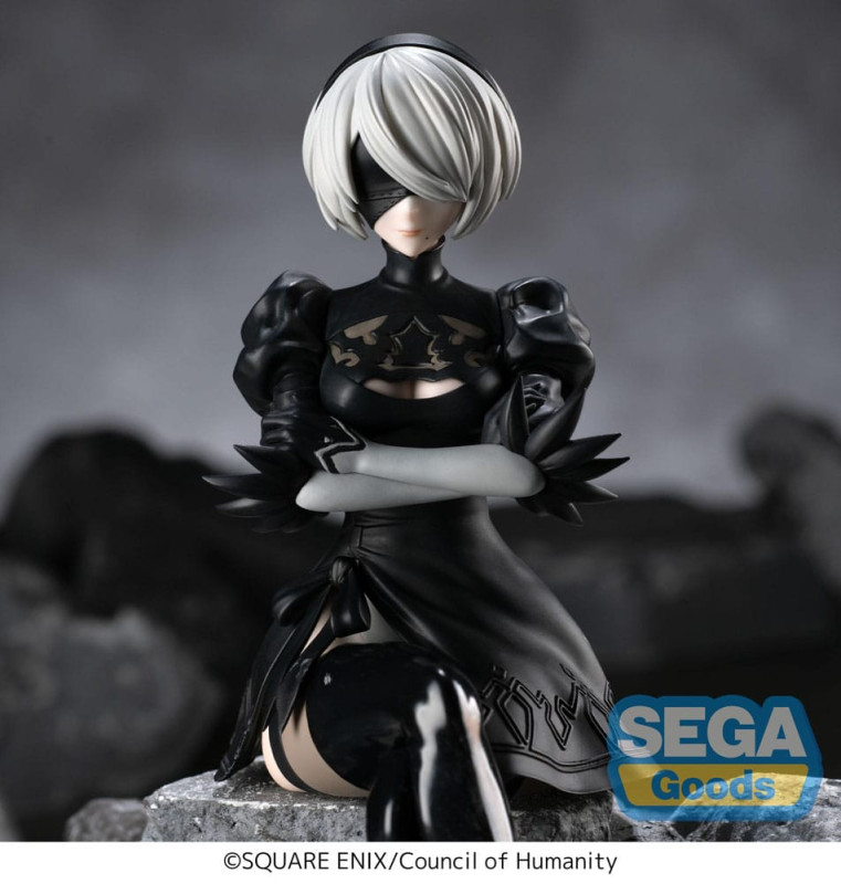 NieR:Automata Ver1.1a PM Perching PVC Statue 2B 13 cm 5