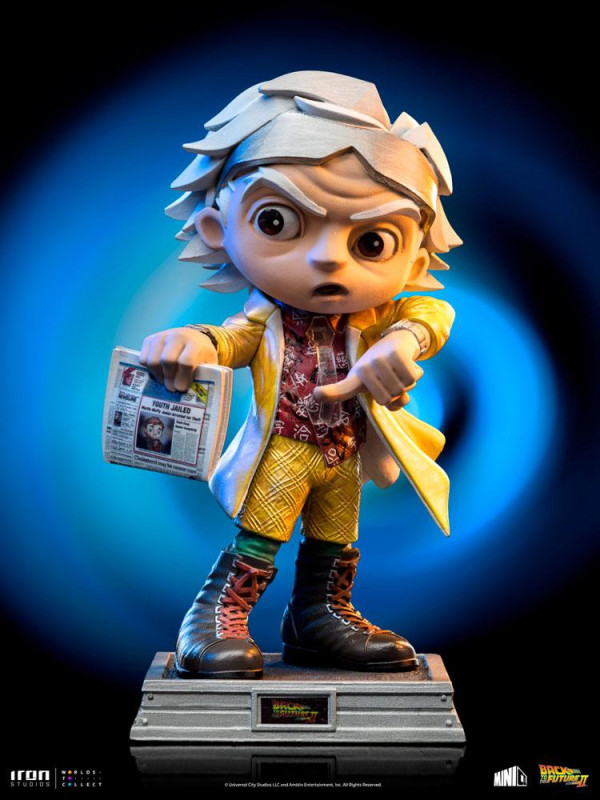 Back to the Future II Mini Co. PVC Figure Doc Brown 15 cm 12