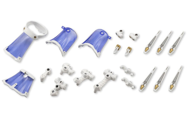 Kotobukiya M.S.G. Model Kit Accessory Set Mecha Supply 29 Mission Cloak White Ver.
