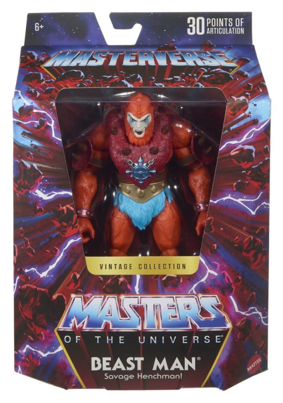 Masters of the Universe Masterverse Action Figure Vintage Collection: Beast Man 18 cm 2