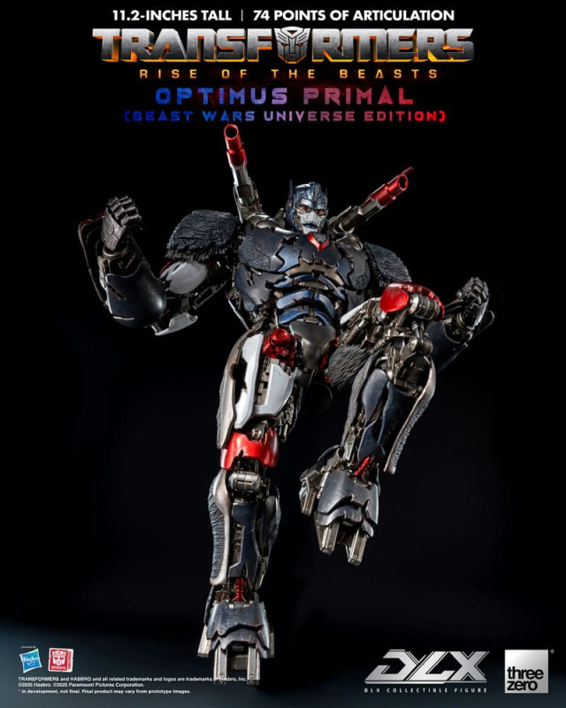 Transformers: Rise of the Beasts DLX Action Figure Optimus Primal (Beast Wars Universe Edition) 29 c 7