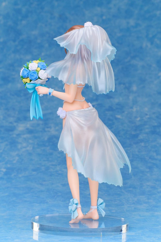 A Certain Scientific Railgun T PVC Statue 1/7 Mikoto Misaka Wedding Swimsuit Ver. 25 cm 4