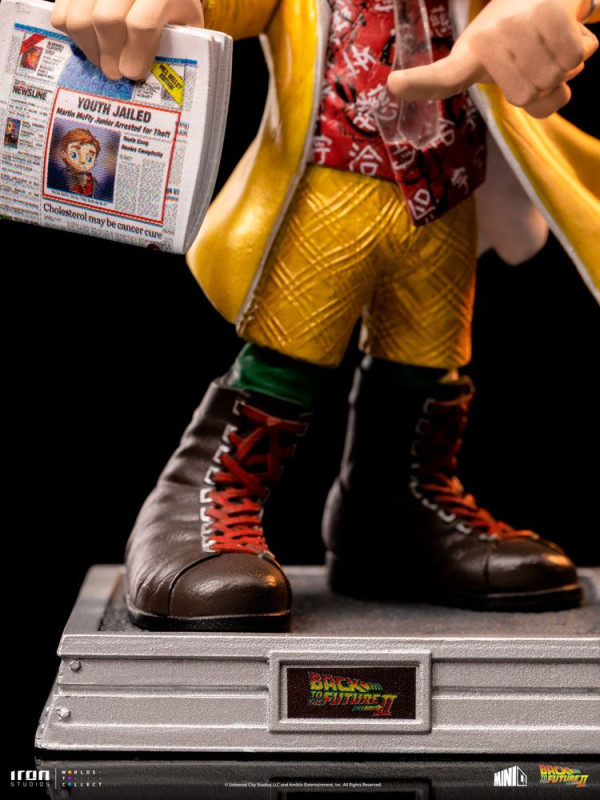 Back to the Future II Mini Co. PVC Figure Doc Brown 15 cm 11
