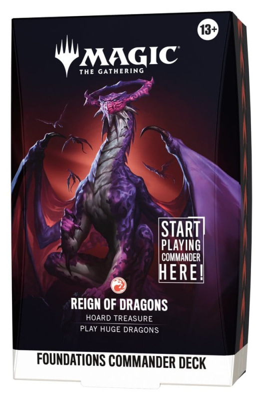 Magic the Gathering Foundations Commander Decks Case (5) english 4