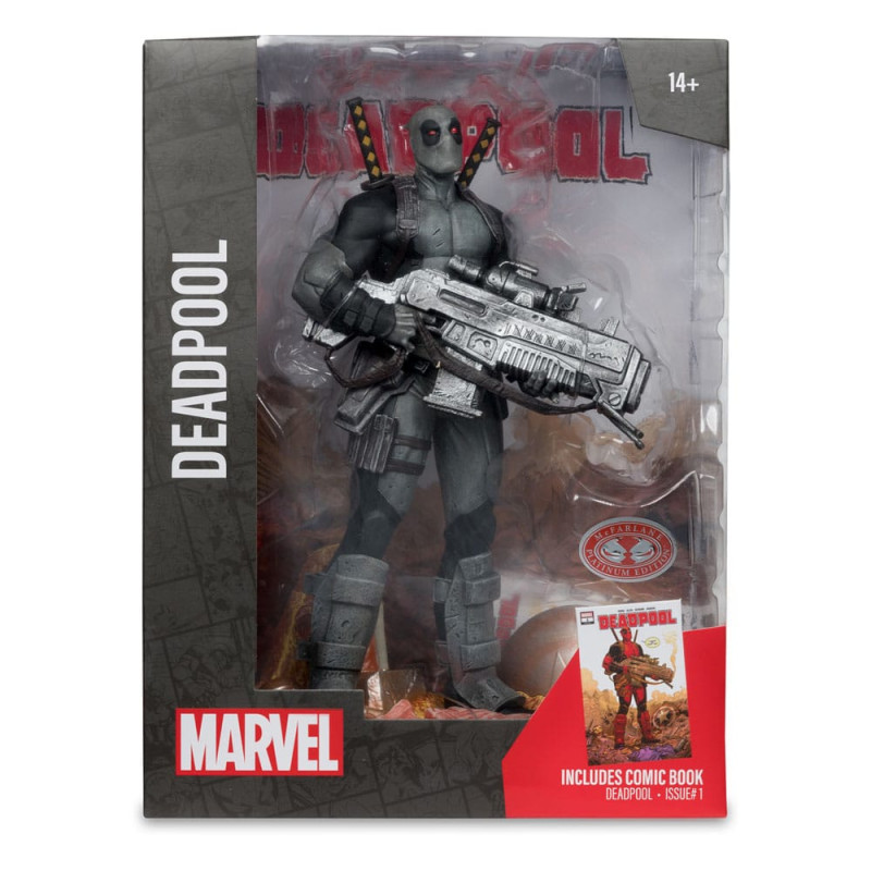 Marvel Collection PVC Statue 1/6 Deadpool (Deadpool #1)(Grey Suit Chase) 27 cm 7