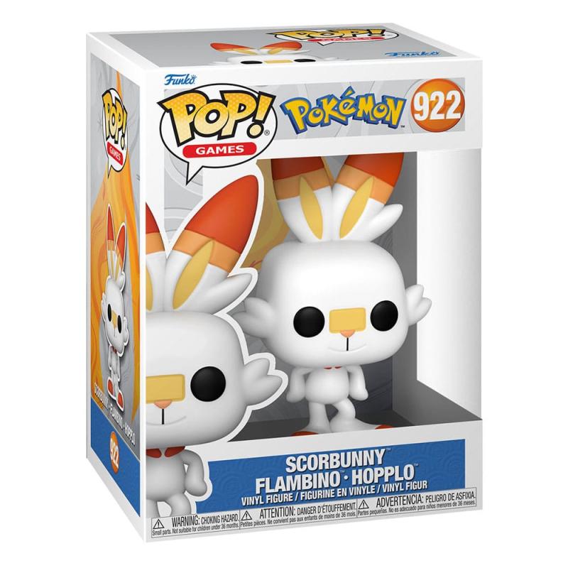 Pokemon POP! Games Vinyl Figure Scorbunny (EMEA) 9 cm