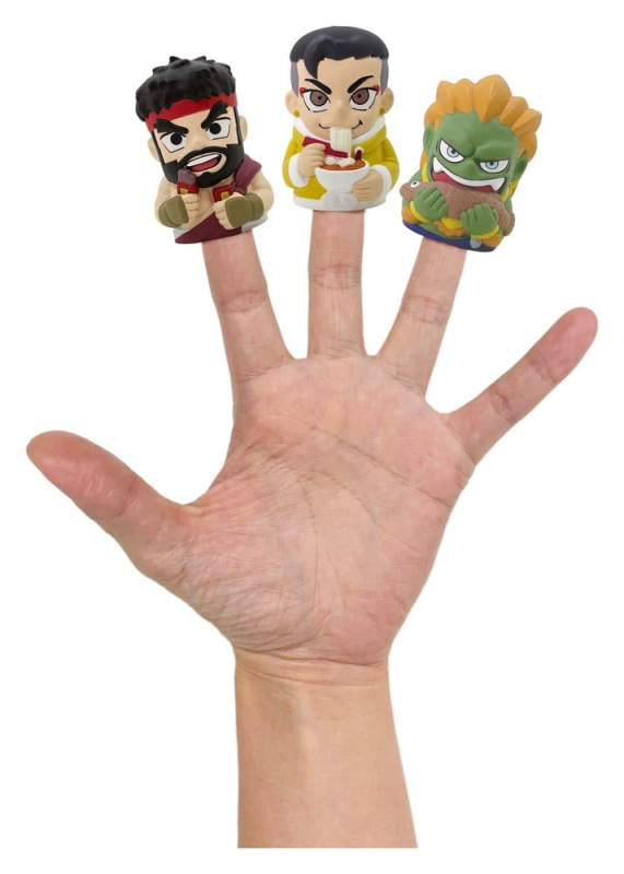 Street Fighter 6 Finger Puppet Vol. 2 Blind Box Assortment (8) 9