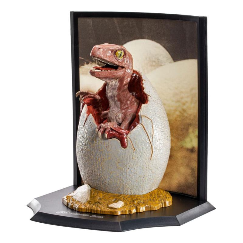 Jurassic Park: Raptor Egg Life Finds A Way 12cm Toyllectible Treasure Statue - Noble Coll.