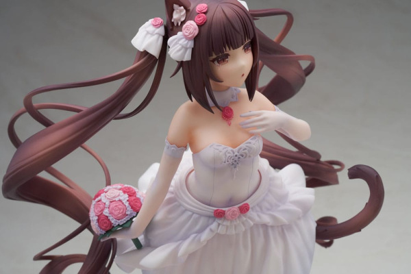 Nekopara PVC Statue 1/7 Nekopara Chocola Dream of Eden Ver. 23 cm 2