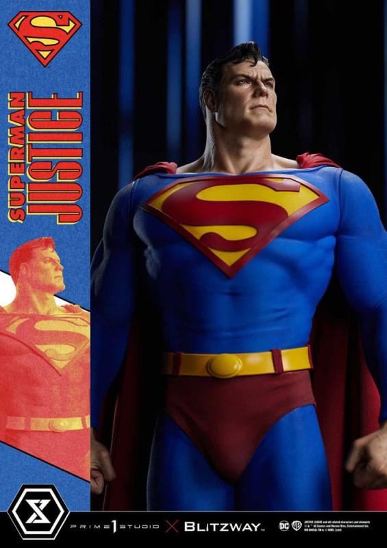 DC Comics Premium Masterline Series Statue 1/4 Superman Justice Comics 57 cm 2