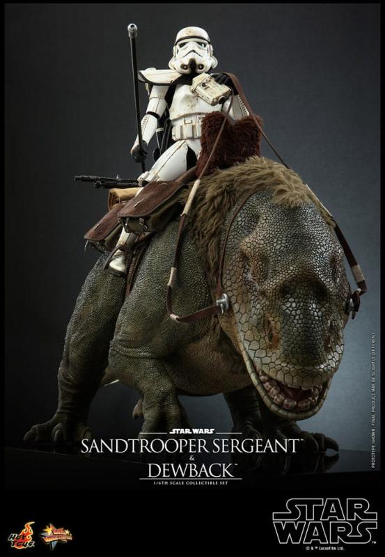 Star Wars Episode IV: Sandtrooper Sergeant & Dewback 1/6 Action Figure - Hot Toys