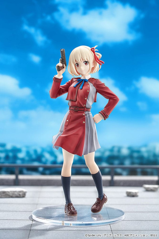 Lycoris Recoil Pop Up Parade PVC Statue Chisato Nishikigi 18 cm 1