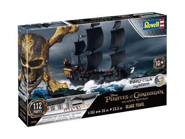 Pirates of the Caribbean: Black Pearl 26 cm Model Kit - Revell