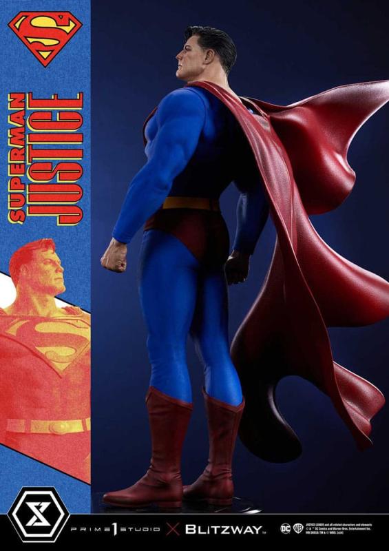 DC Comics Premium Masterline Series Statue 1/4 Superman Justice Comics 57 cm 11