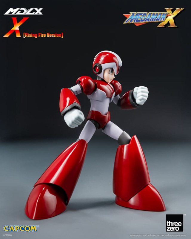 Mega Man MDLX Action Figure Rockman X / Mega Man X (Rising Fire Version) 12 cm 2
