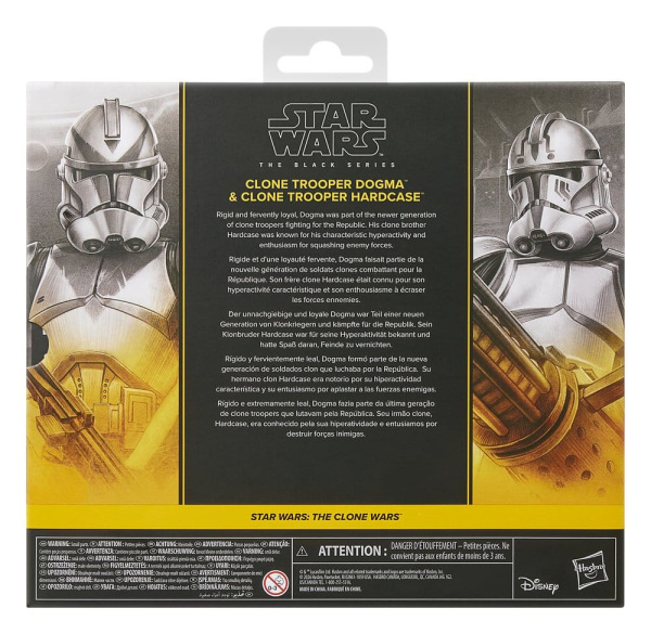 Star Wars: The Clone Wars Black Series Action Figure 2-Pack Clone Troopers Dogma & Hardcase 15 cm 1