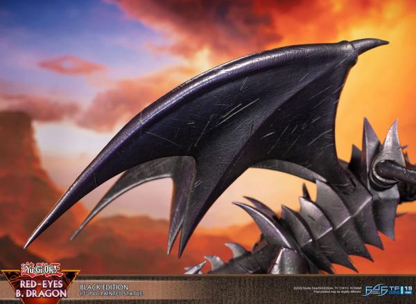 Yu-Gi-Oh! PVC Statue Red-Eyes B. Dragon Black Colour 33 cm 2