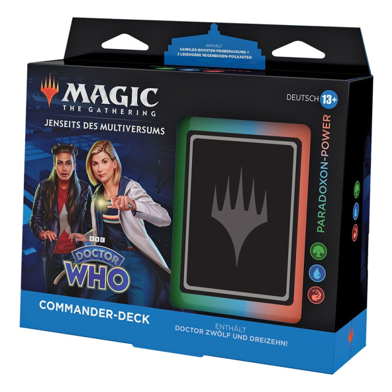 Magic the Gathering Jenseits des Multiversums: Doctor Who Commander Decks Display (4) german 4