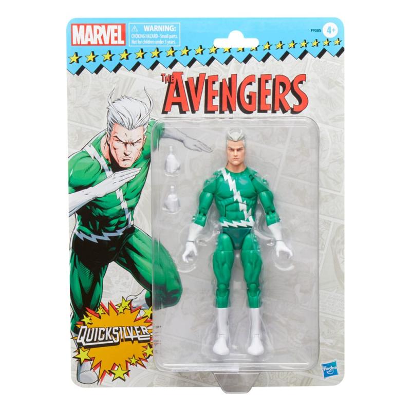 The Avengers Marvel Legends Retro Action Figure Quicksilver 15 cm 9