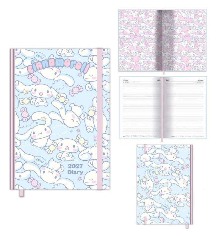 Sanrio A5 DTP Diary 2027 Cinnamoroll