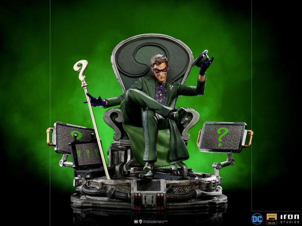 DC Comics: The Riddler 1/10 Deluxe Art Scale Statue - Iron Studios