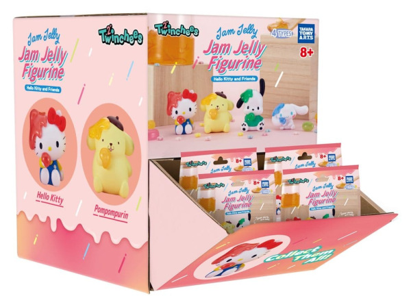 Sanrio Twinchees Mini Figures Hello Kitty & Friends Jam Jelly 5 cm Blind Pack Display (24) 2