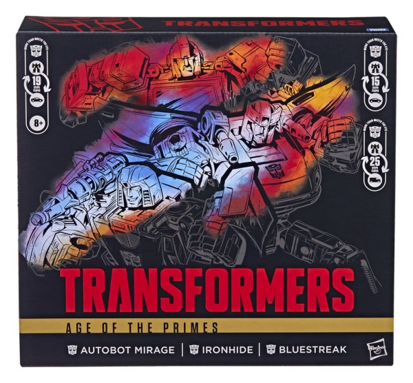 Transformers Age of the Primes Action Figure 3-Pack Autobot Mirage & Bluestreak & Ironhide 3