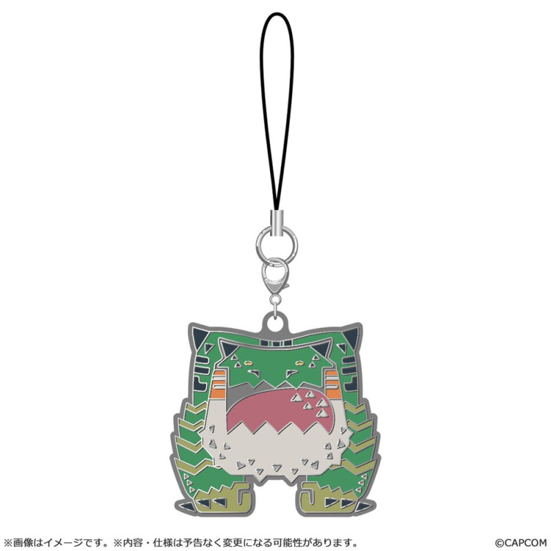 Monster Hunter Wilds Metal Keychain Monster Icon 5 cm Assortment (10) 7